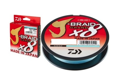 PLECIONKA DAIWA J-BRAID GRAND X8 0,18MM 135M BLUE