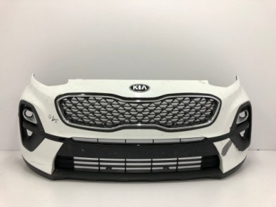 Kia sportage iv lift 2018- бампер передній фото №1