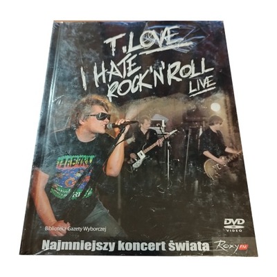 T.LOVE - I HATE ROCK`N`ROLL koncert DVD folia