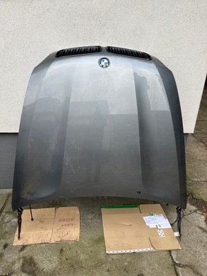 Капот кришка двигуна комплектна bmw x5 e70 a52 spacegrau фото №1