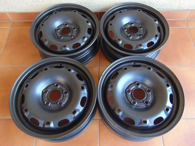 ДИСКИ СТАЛЬНІ 14'' 5X14 ET35 FABIA I II III IBIZA III IV 6L КОМПЛЕКТ.