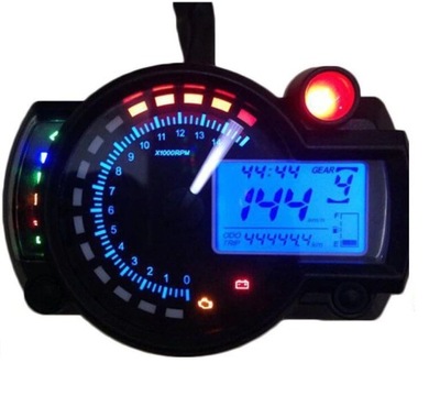 UNIVERSAL CUENTAKILOMETROS DIGITAL MOTOCICLETA QUAD LCD  