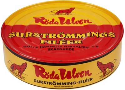 SURSTROMMING FILEER 300g RODA ULVEN ŚLEDŹ KISZONY FILET