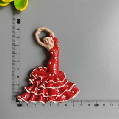 Flamenco C hiszpania Flamenco magnesy na lodówkę h