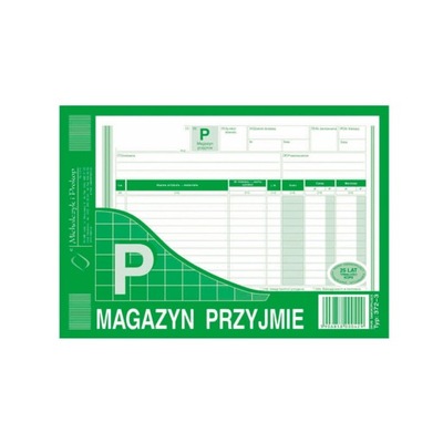 Magazyn Przyjmie A5 372-3 MIP