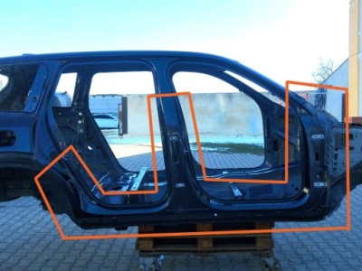 Volvo xc90 ii lift блок двигателя порог правый 492-15 фото №1