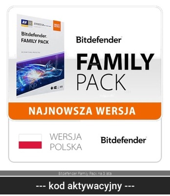 Bitdefender Family Pack na 3 lata