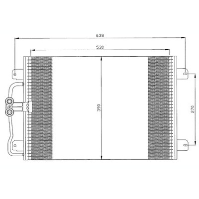 РАДИАТОР КОНДИЦИОНЕРА RENAULT
