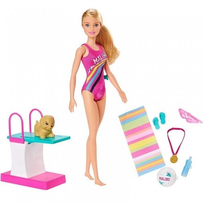 Barbie Dreamhouse Barbie lalka Pływaczka GHK23