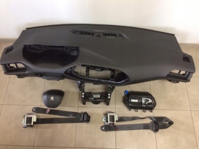 Peugeot 308 ii lift 2018 панель приладів консоль подушка безпеки ремені подушки безпеки фото №1