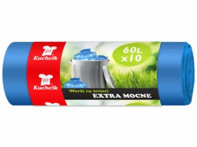Worki na śmieci 60L 10szt