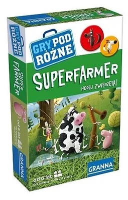 Granna, gra planszowa Superfarmer wersja podróżna