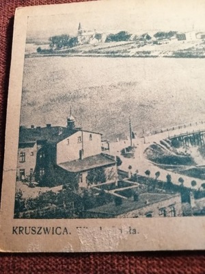 KRUSZWICA 1930- J. JAŃCZAK PANORAMA - RZADKA