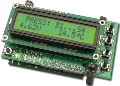 AVTduino LCD - wyświetlacz dla Arduino, AVT1615 C