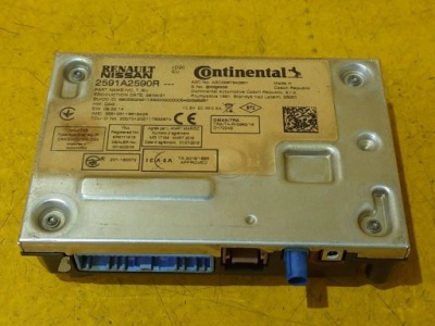 Renault zoe ii модуль навігації 2591a2590r фото №1