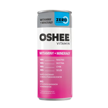 Oshee Vitamin Zero Witaminy i Minerały 250ml