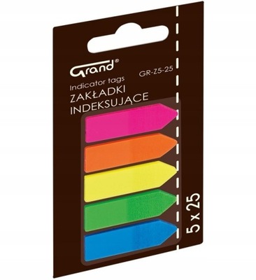 Zakładki indeksujące GRAND 125 szt.