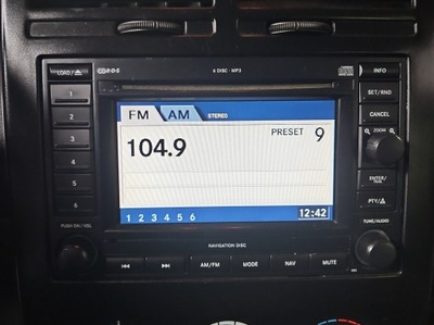 Радіо заводський jeep patriot 06-17 p56038646am радіопрогравач фото №1