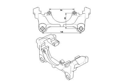 ATE APKABA SUPORTAI STABDŽIŲ PRIEK. L/P AUDI A3 Q3 SEAT ALTEA ALTEA 