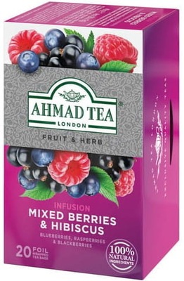 Ahmad Tea Napar Mixed Berries Owoce Leśne 20 tb