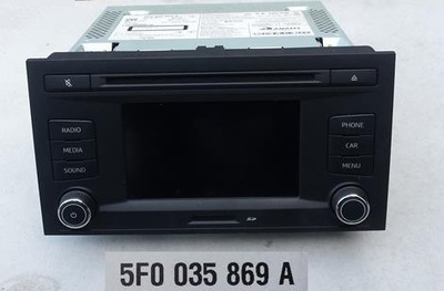 Радио cd seat leon iii 5f0035869a фото №1