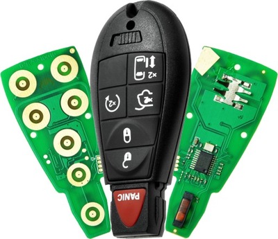 Chrysler jeep dodge ram ключ-брелок ключ pilot 433mhz фото №1