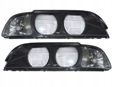 JUEGO VENTANA FAROS BMW 5 E39 1996-2000  