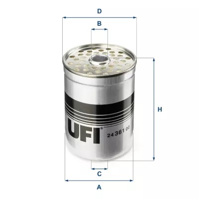 24.361.00 FILTRO COMBUSTIBLES DIESEL  