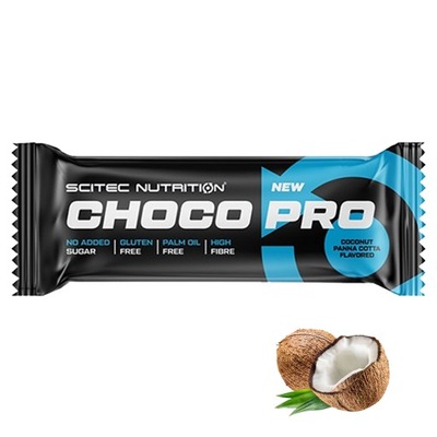 SCITEC CHOCO PRO 50g BATON PROTEINOWY BIAŁKOWY