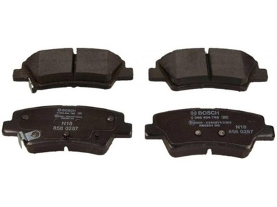 Bosch тормозные колодки тормозные задняя задние do hyundai i30 kona kia ceed proceed xceed фото №1