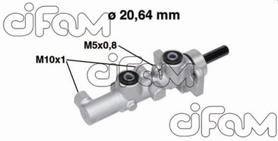 CIFAM 202-734 SIURBLYS STABDŽIŲ 