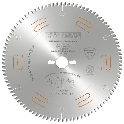 CMT 281.696.12M CHROME Piła chromowana wyciszona z