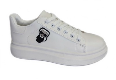 Adidasy Sneakersy W-17 R.41 Białe