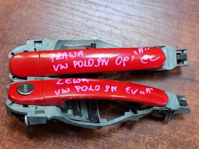 Ручка левая правая vw polo 9n 3d 09' фото №1