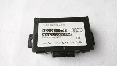 AUDI A6 C5 MODUŁ STEROWNIK ALARMU 4D0951173D