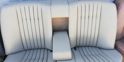 Задняя заднее сиденье спинка бежевые mercedes w124 sedan фото №1