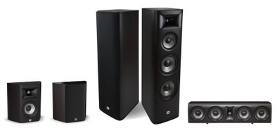 Zestaw kolumn kino domowe 5.0 JBL STUDIO 698 + 665C + 610