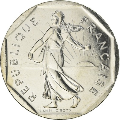 Moneta, Francja, Semeuse, 2 Francs, 1999, Paris, F