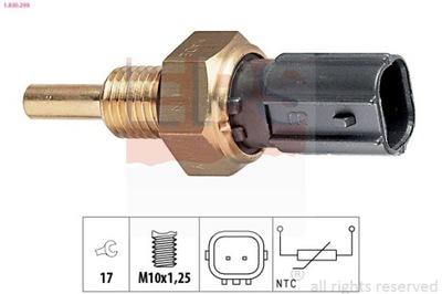 SENSOR TEMPERATURE FLUID COOLING HONDA 1-830-299  