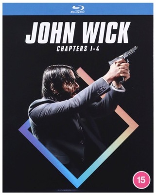 JOHN WICK QUADRILOGY (4 FILMS) [BLU-RAY]