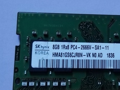 DDR4 8GB HyniX 2666v