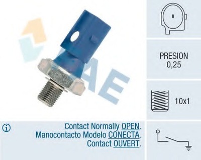 SENSOR PRESSURE OILS VW  