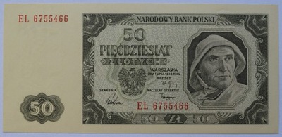 50 ZŁOTYCH 1948 SER. EL - ST. 1/1-