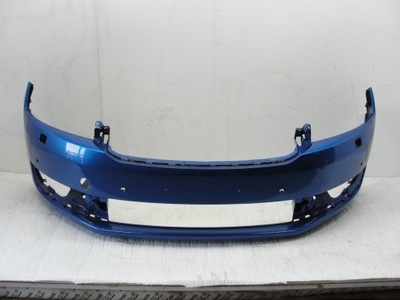 Бампер перед skoda rapid 2012-17 pod 4pdc i омивачі 5ja807221 фото №1