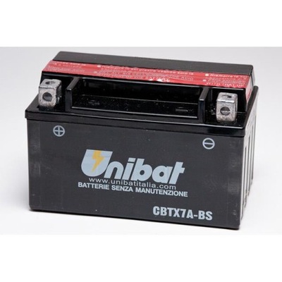 UNIBAT АККУМУЛЯТОР 6AH-12V 90A (L+)