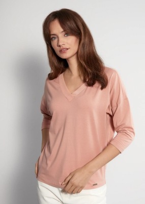 OCHNIK Różowa bluzka damska BLUDT-0156-34 r. M