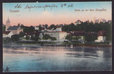 Krosno Odrzańskie - Crossen Panorama 1921 r