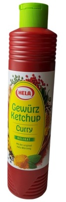 HELA Ketchup CURRY 800ml Niemiecki łagodny