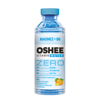 OSHEE Vitamin Water Magnez + B6 ZERO 555ml