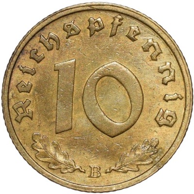 10 Reichspfennig 1938 B